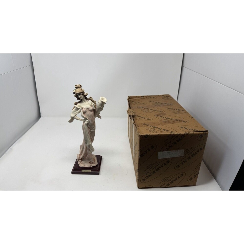 Florence Giuseppe Armani Figurine. Lady with Amphora 12" Made In Italy